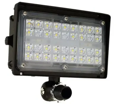 27W LED Flood Lgt 120/277V 4000K