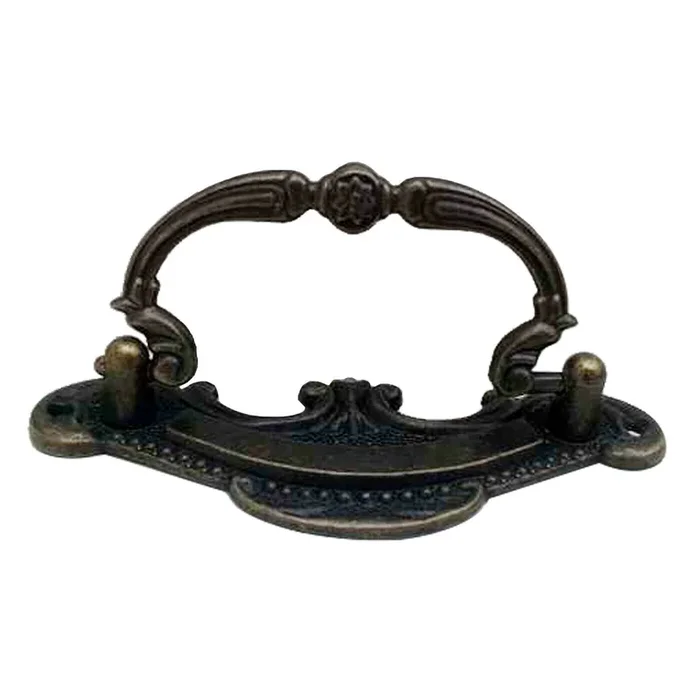 5 Pack Cast Iron Door Handle – Antique Rustic style 90mm ~2102