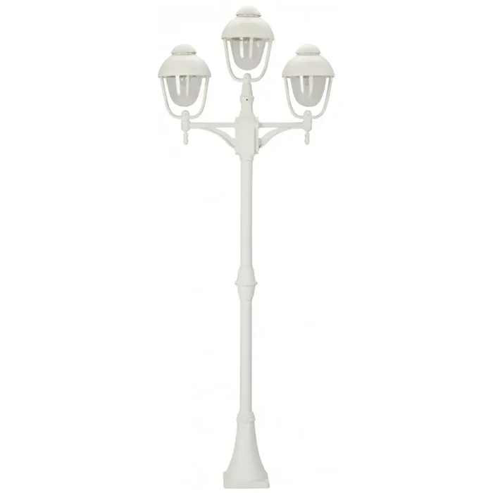 Albert 2041 lamppost light white, 3-light sources