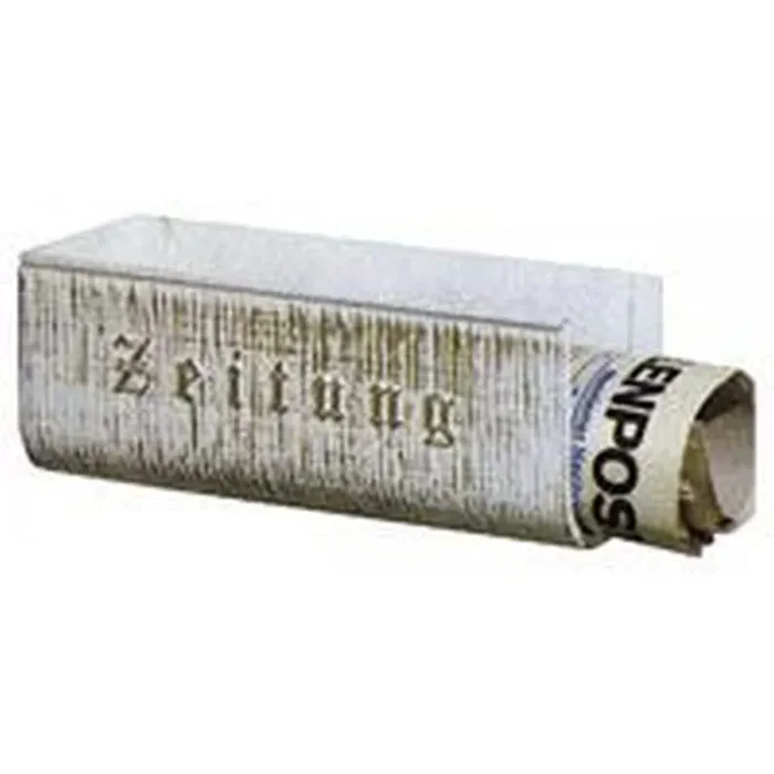 Albert 701 newspaper holder gold, white