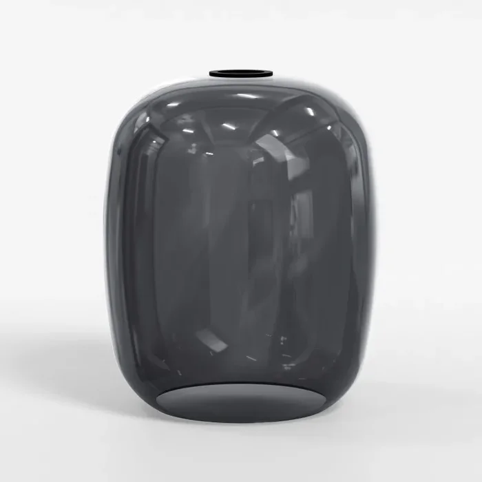 Astro Curve Glass 285 Lamp Shade – Dark Smoke