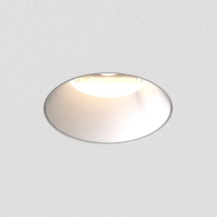 Astro Proform TL 11.9W Warm White LED Plaster-In Round Downlight – Textured White