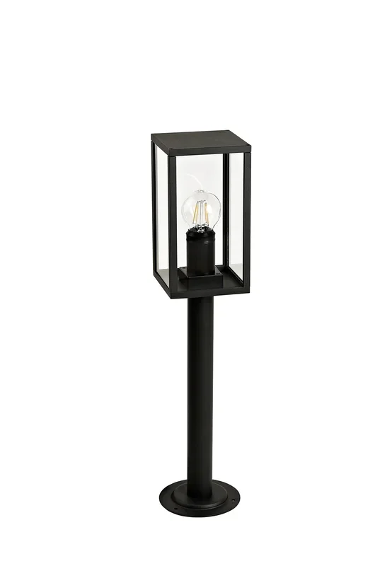 Atam Short Post, 1 x E27, IP54, Graphite Black, 2yrs Warranty