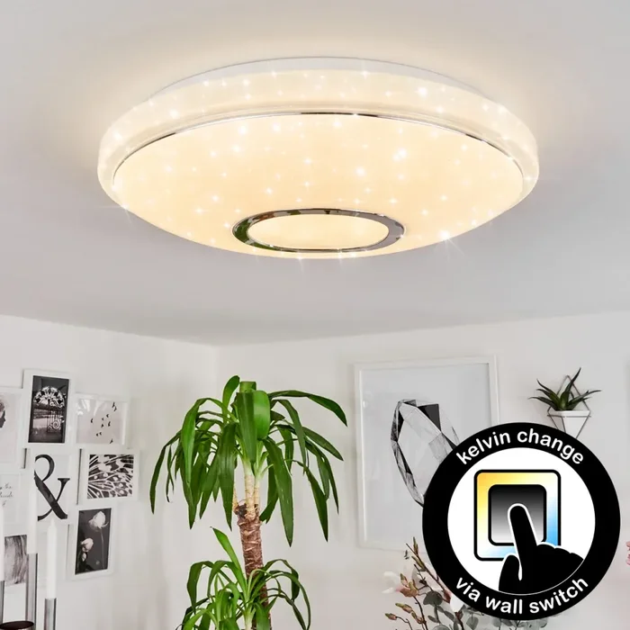 AUXERRE Ceiling Light LED white, 1-light source