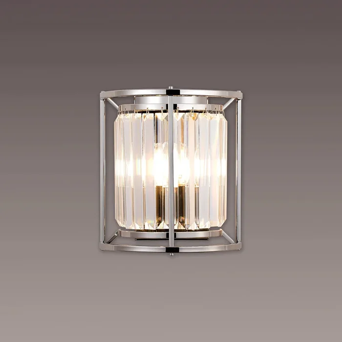 Bardem Wall Light Polished Nickel EM5219-HSA