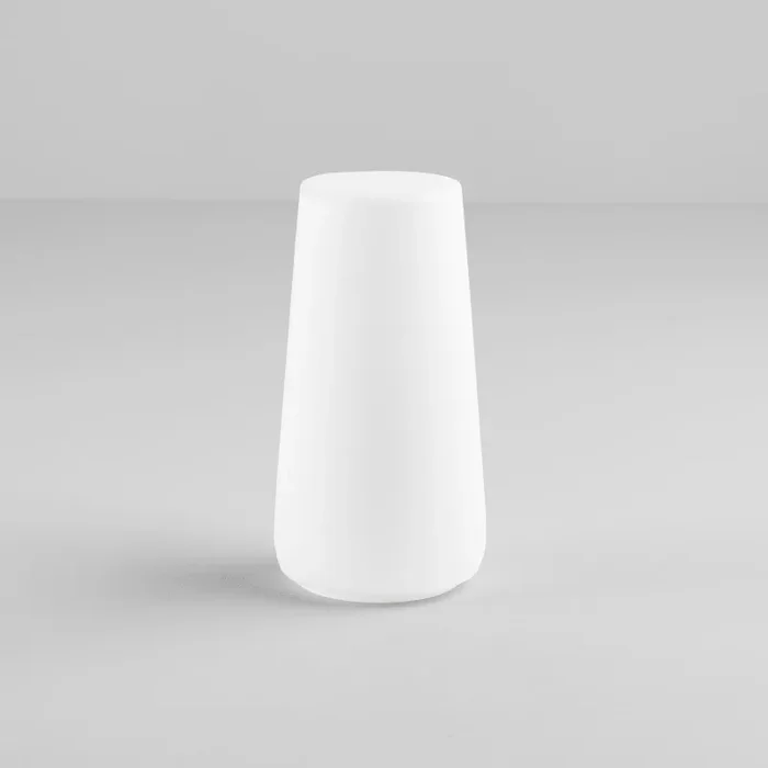 Bathroom Glass Wall Light Shade – White