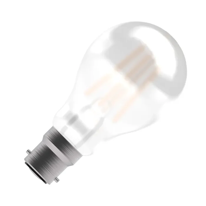 Bell 4W Warm White 470lm LED Decorative Filament Satin GLS Bulb – Bayonet Cap