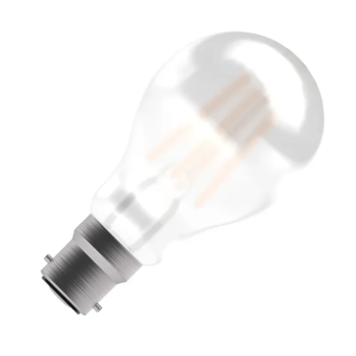 Bell 4W Warm White 470lm LED Dimmable Decorative Filament Satin GLS Bulb – Bayonet Cap