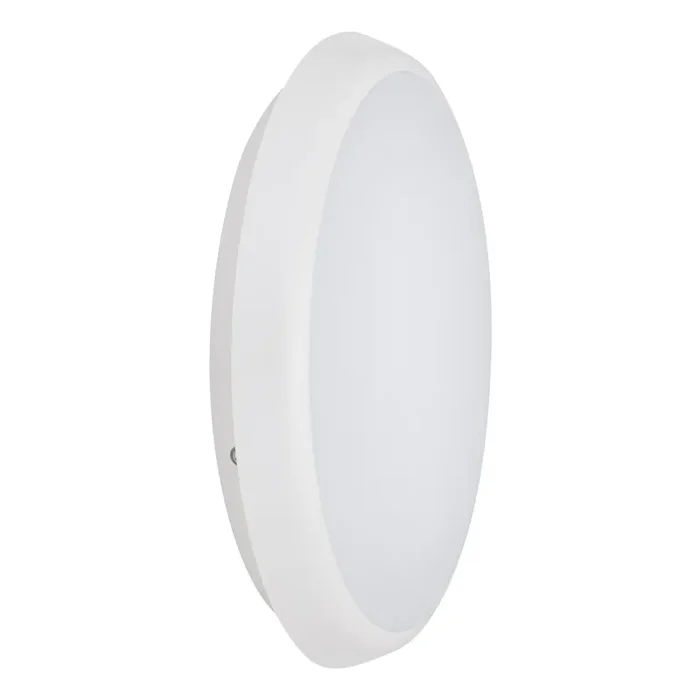 Bell Deco Slim 25W CCT LED Emergency Bulkhead Light – White