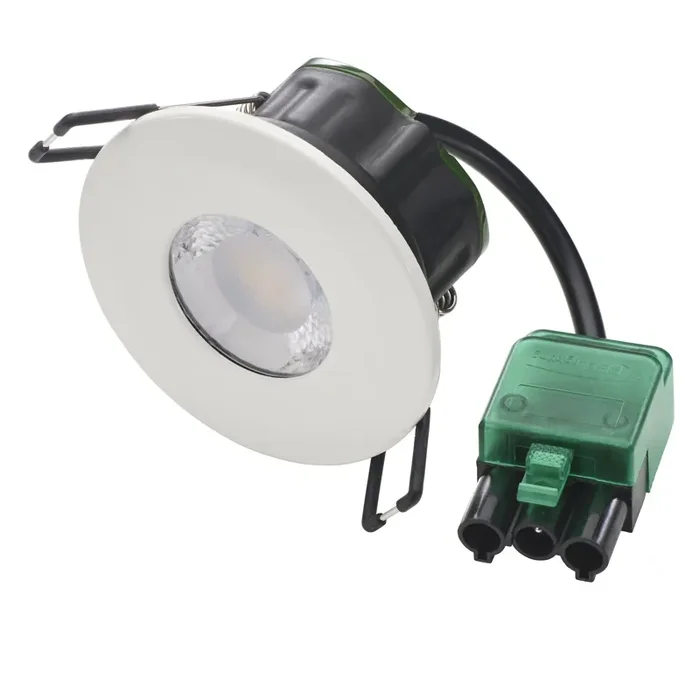 Bell Firestay 7W/5W Dimmable CCT LED IP65 Downlight – Fixed Screw Termination – White