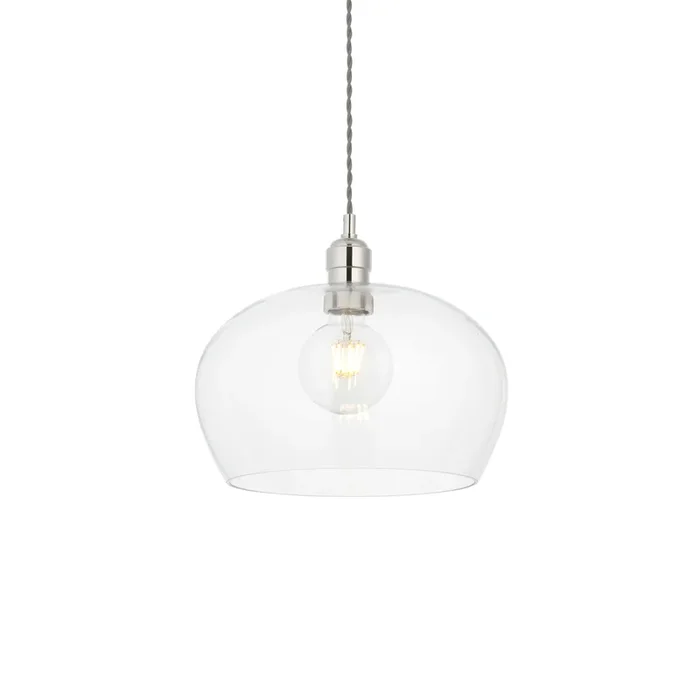 BIS677145 Bishop Medium Pendant Nickel