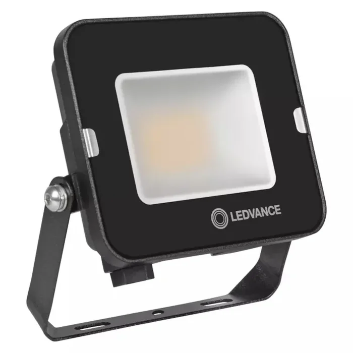 Black 20W LED Compact Floodlight Cool White IP65 100DEG Ledvance