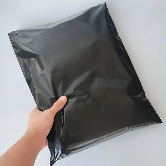 Black compostable mailing bags 70Cm x 90Cm~5257
