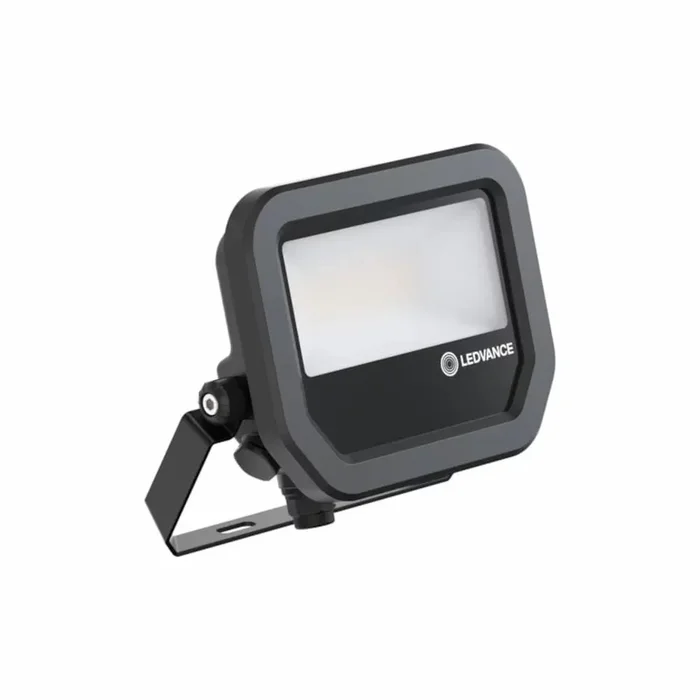 Black LED GEN4 Floodlight 6/8W Warm White IP66 100Deg