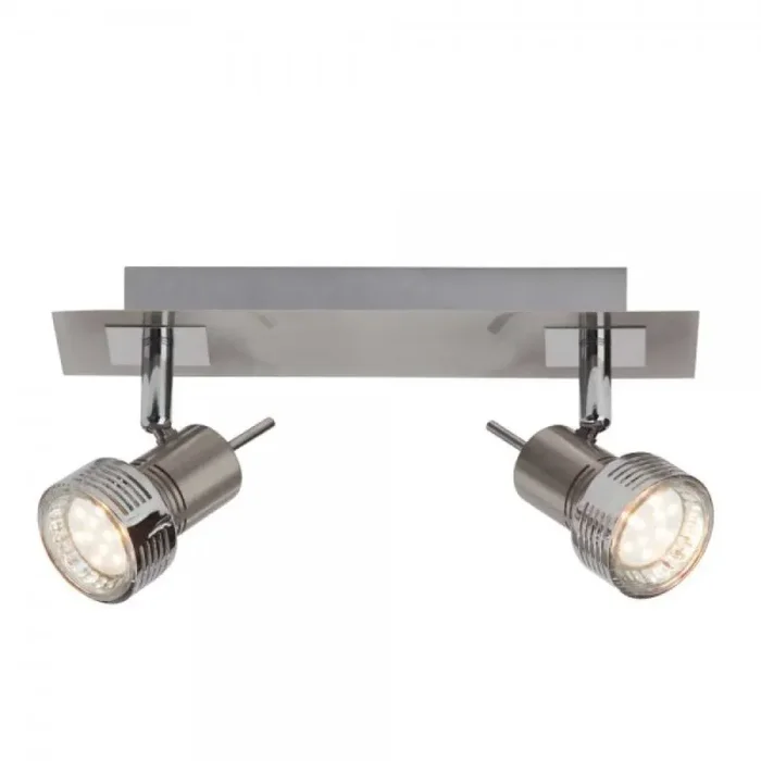 Brilliant Kassandra spotlight beam chrome, 2-light sources