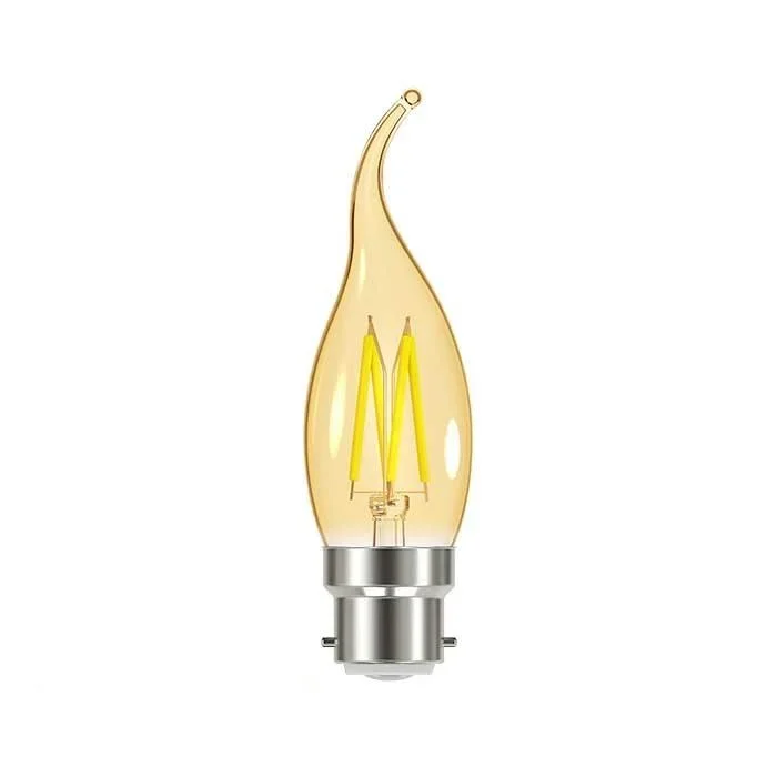 Candle B22 (4W) 330lm – Extra Warm White – LED Filament
