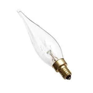 Casell C11015MES-GS1-CA – 120v 15w E10 Clear 22x77mm GS1
