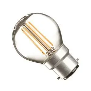 Casell Filament LED Golf Ball 240v 4w B22d 440lm 4000°k Dimmable – 0635635606497