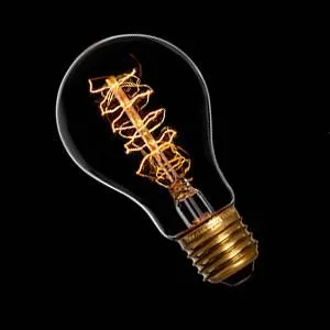 Casell GL40ES-DEDL-CA – 240v 40w E27 Clear Deluxe Decorative
