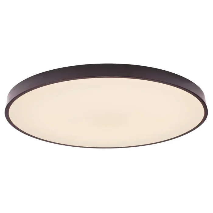 Ceiling Light Brilliant Slimline black, white, 1-light source, Remote control, Colour changer