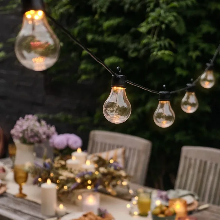 Core Connect 50m 100 Warm White Connectable Festoon Lights