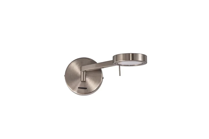 Crawford Switched Adjustable Wall Lamp / Reader, EM8977-HSA