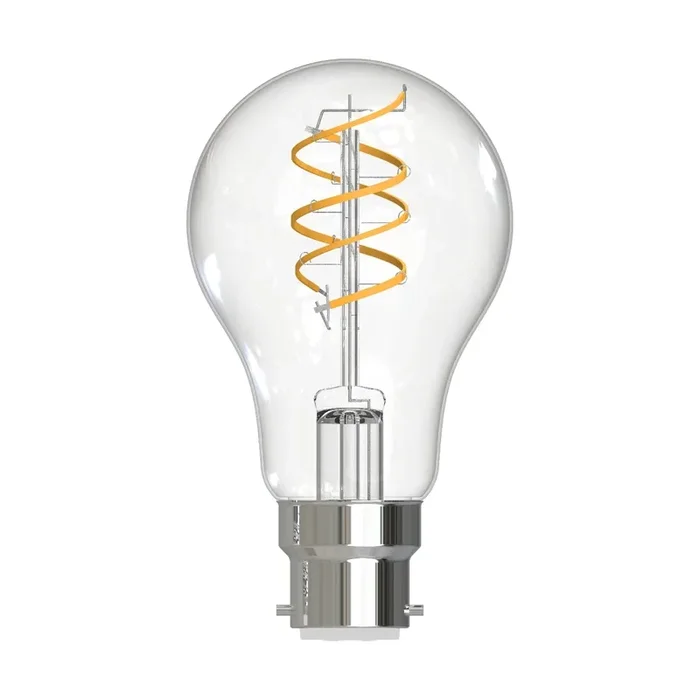 Dar 7.2W Warm White Dimmable LED Decorative Filament GLS Bulb – Bayonet Cap – Pack of 6