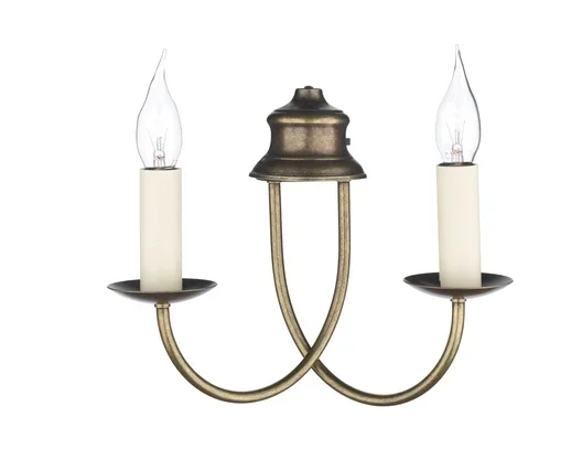 David Hunt BEM0958 Bermuda Wall Light Aged Brass