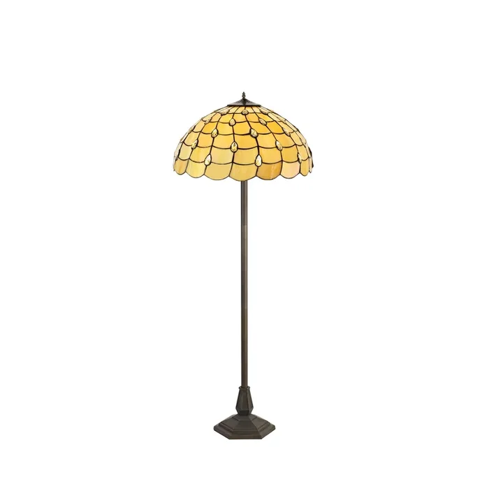 Dunaway 2 Light Octagonal Floor Lamp EM0600-KHSA