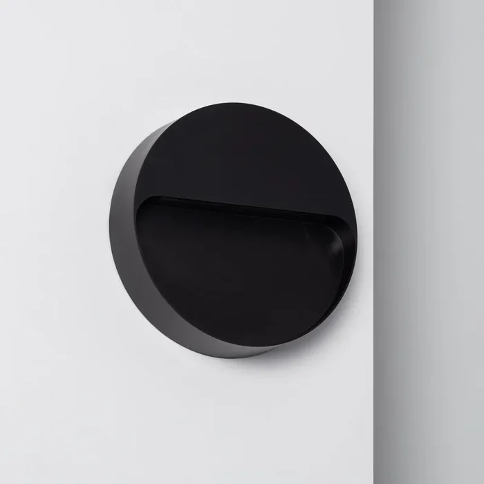 Edit 6W Febo Outdoor Warm White LED Wall Light – Black