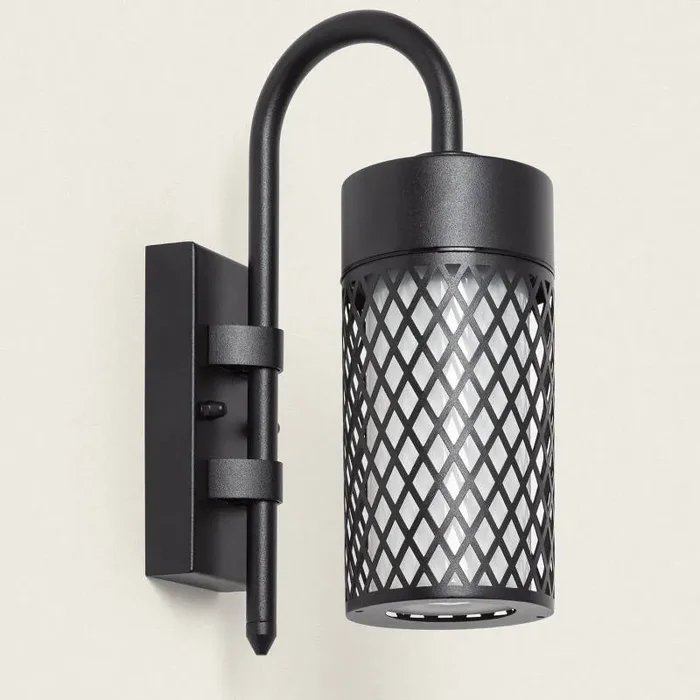 Edit Castor Swan Neck Outdoor Wall Light – Black