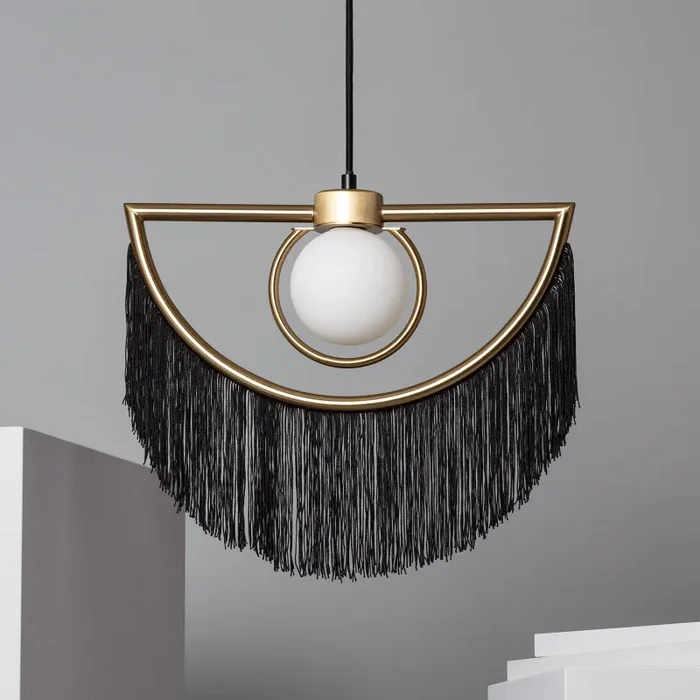 Edit Dalila Ceiling Pendant Light – Gold and Black