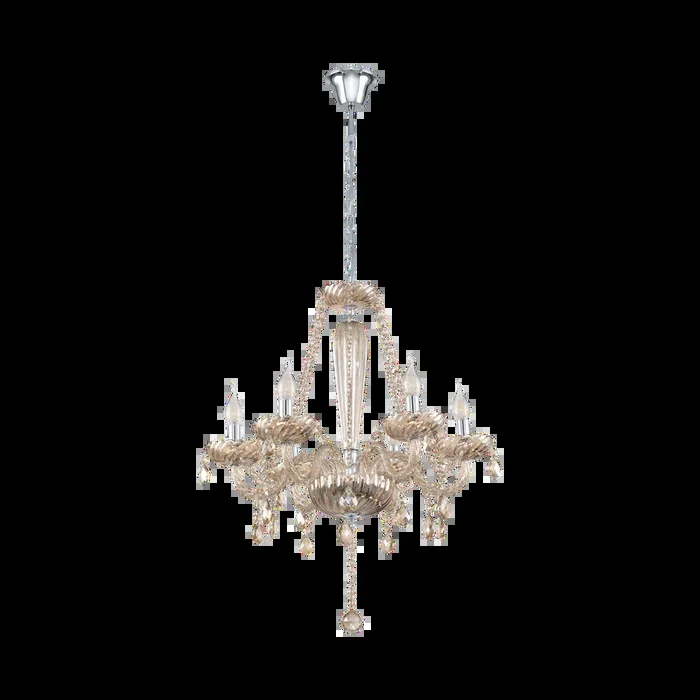 Eglo 39092 Basilano 6 Light Chandelier