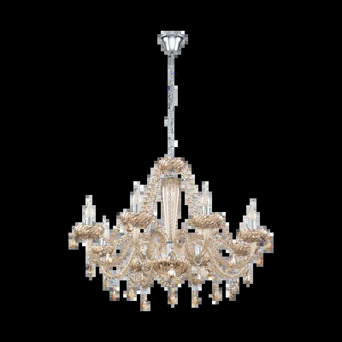 Eglo 39093 Basilano 8 Light Chandelier