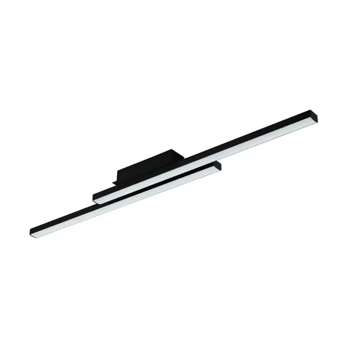 Eglo FRAIOLI-Z Ceiling Light LED black, 2-light sources, Colour changer