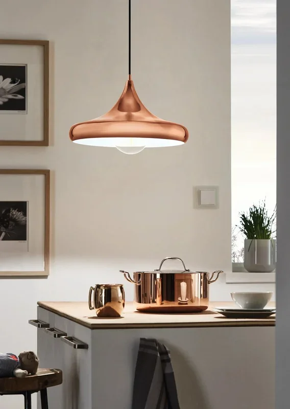 EGLO Lighting Indoor Pendant Light Fitting CORETTO 2 – 94742 1X60W Warranty = 2 years