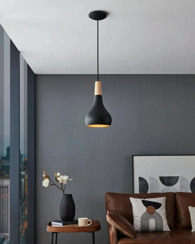 EGLO Lighting Indoor Pendant Light Fitting SABINAR – 900161 1X40W Warranty = 2 years