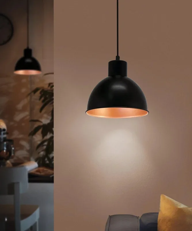 EGLO Lighting Indoor Pendant Light Fitting TRURO 1 – 49238 1X60W Warranty =