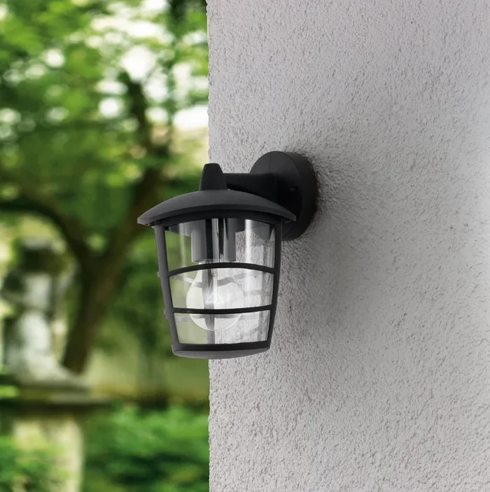 EGLO Lighting Outdoor Wall Light Fitting ALORIA – 93098 1X60W Warranty = 2 years