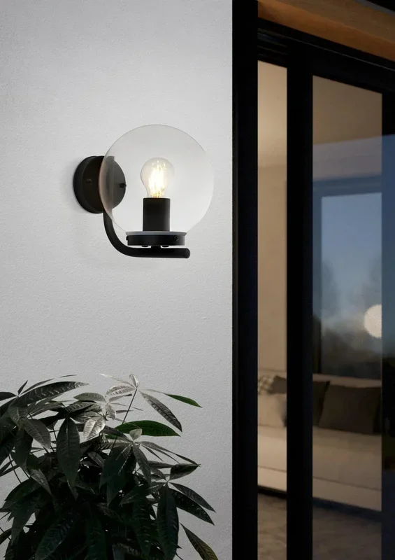 EGLO Lighting Outdoor Wall Light Fitting TAVERNA – 99598 1X28W Warranty = 2 years