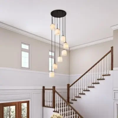 Eight Light Chandelier