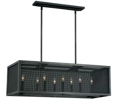 Eight Light Linear Chandelier296567