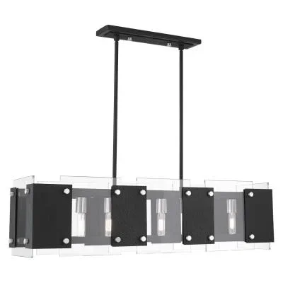 Eight Light Linear Chandelier770274