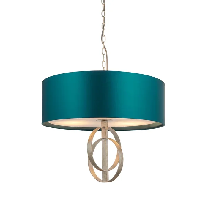 ELG224119 Elgar 3 Light Pendant Antique Silver