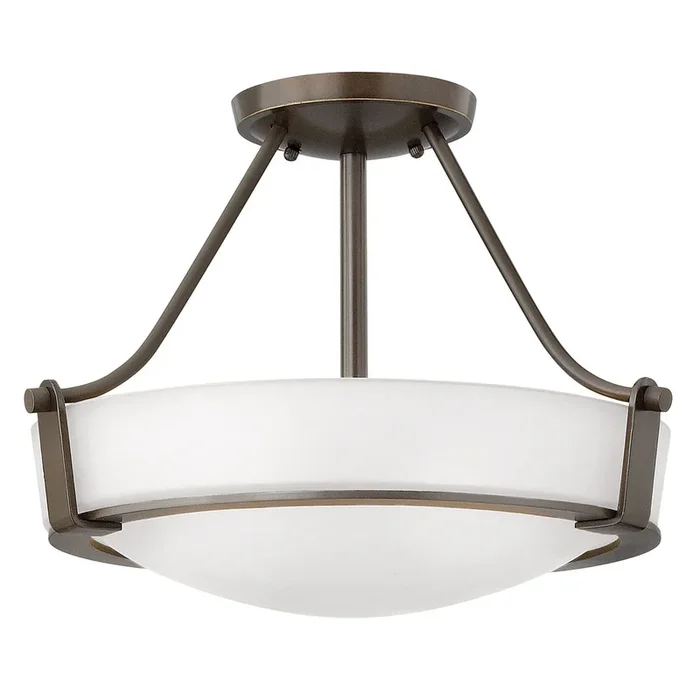 Elstead HK/HATHAWAY/SFS Hinkley Hataway Small Semi-Flush Olde Bronze