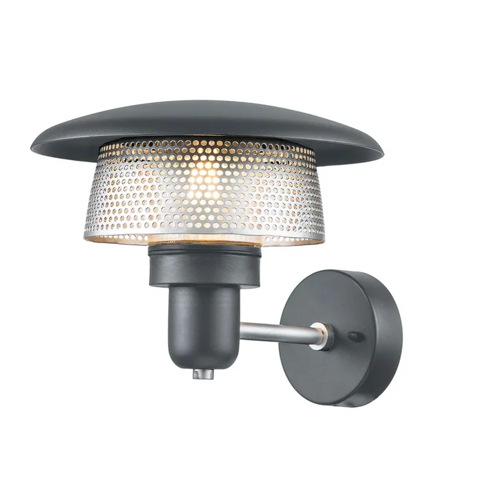 Elstead Lighting Wall Light from the Saxon range. Saxon 1 Light Wall Light Product Code = SAX1-BLK