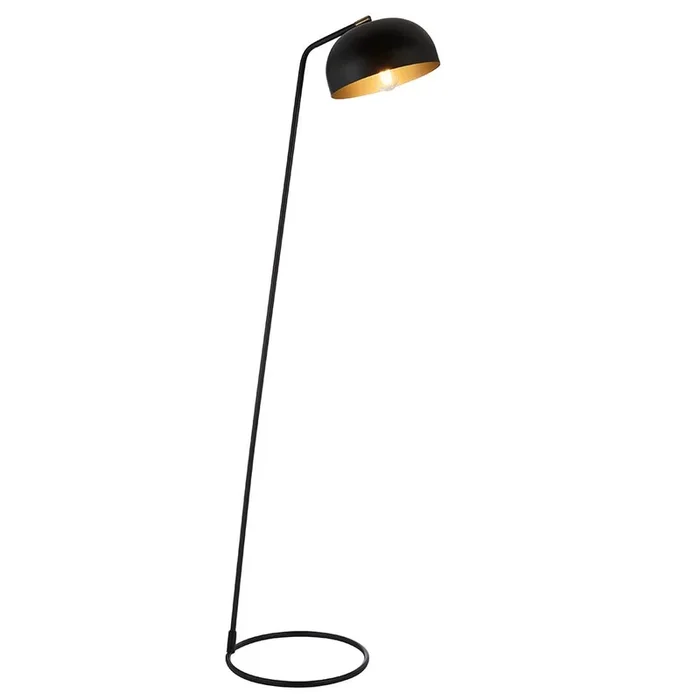 Endon Brair New Matt Black Floor Lamp 106337