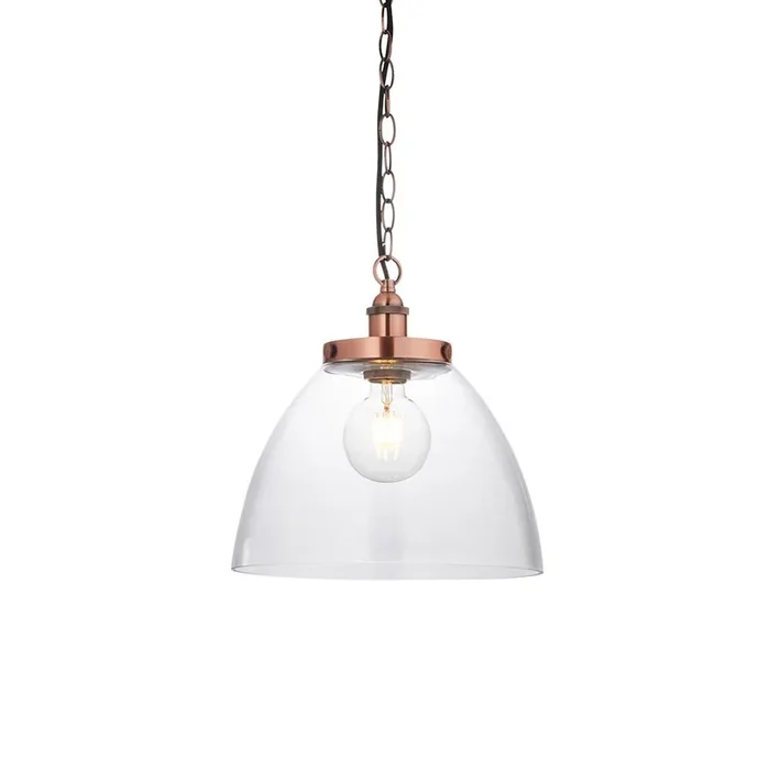 Endon Hansen Grand Copper Pendant 106895