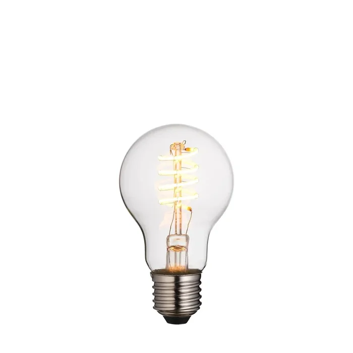 Endon Lighting 107773 Spiral GLS Un-Zoned Accessories Clear glass Dimmable