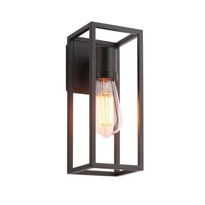 Endon Lighting 91993 Herbert Outdoor Wall Light Textured black Dimmable